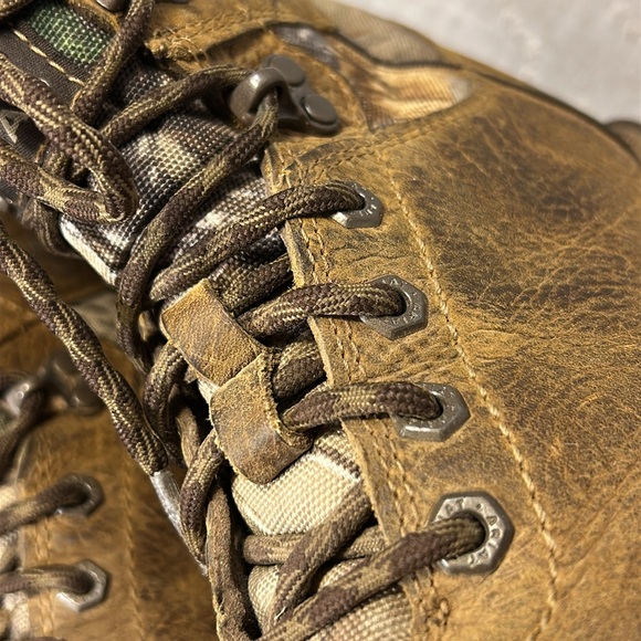 Ariat square toe leather camouflage high  lace up boots main image 16